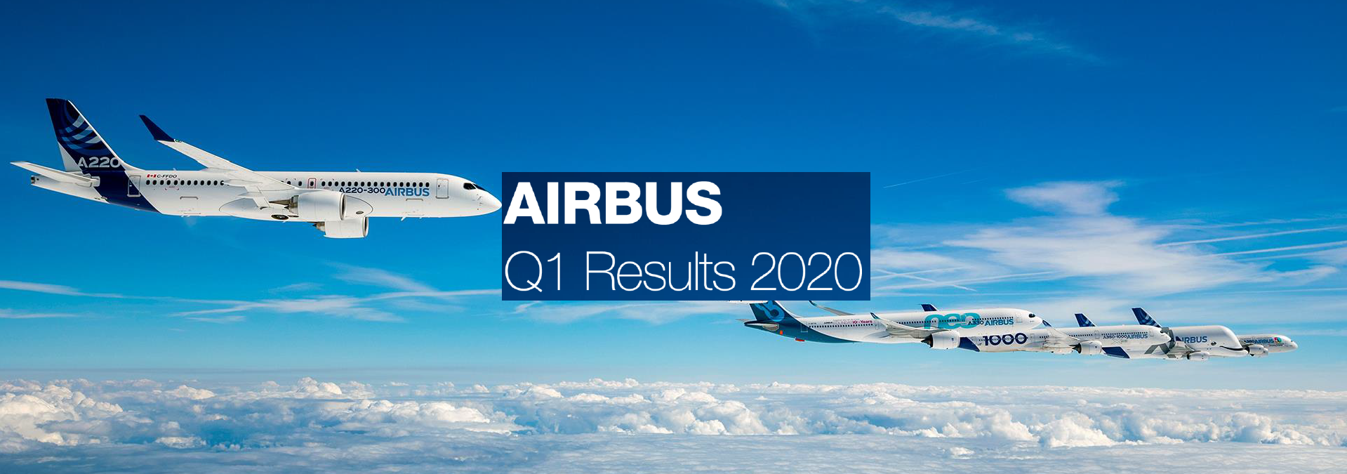 Résultats AIRBUS 1er trimestre 2020