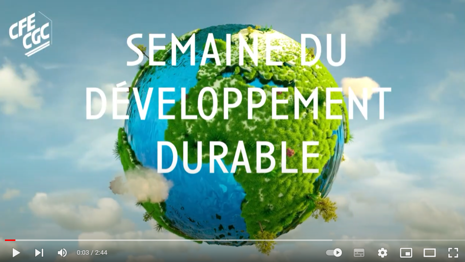 Semaine du développement durable 2022