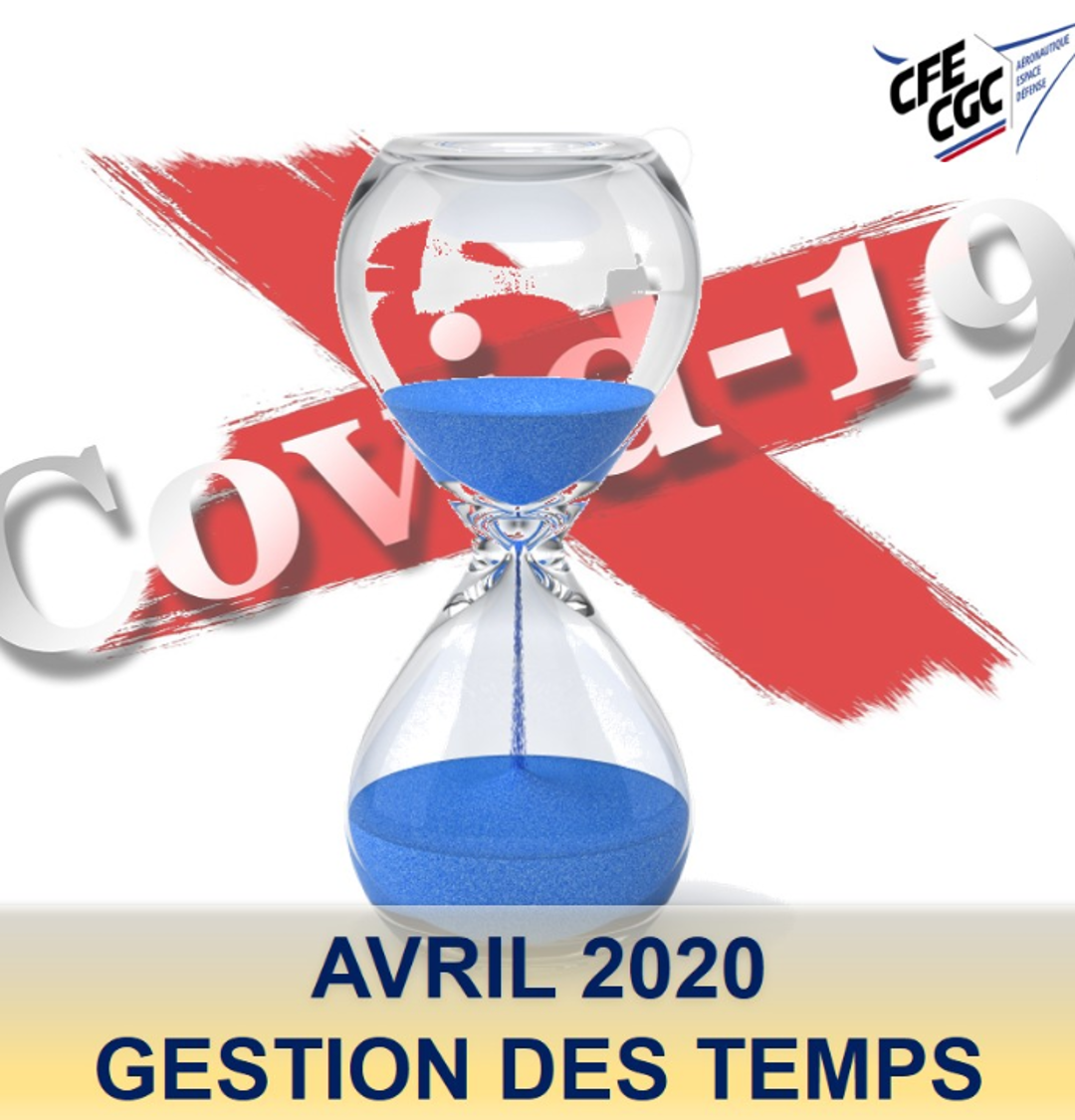 COVID-19 : Accord du 2 avril et gestion des temps