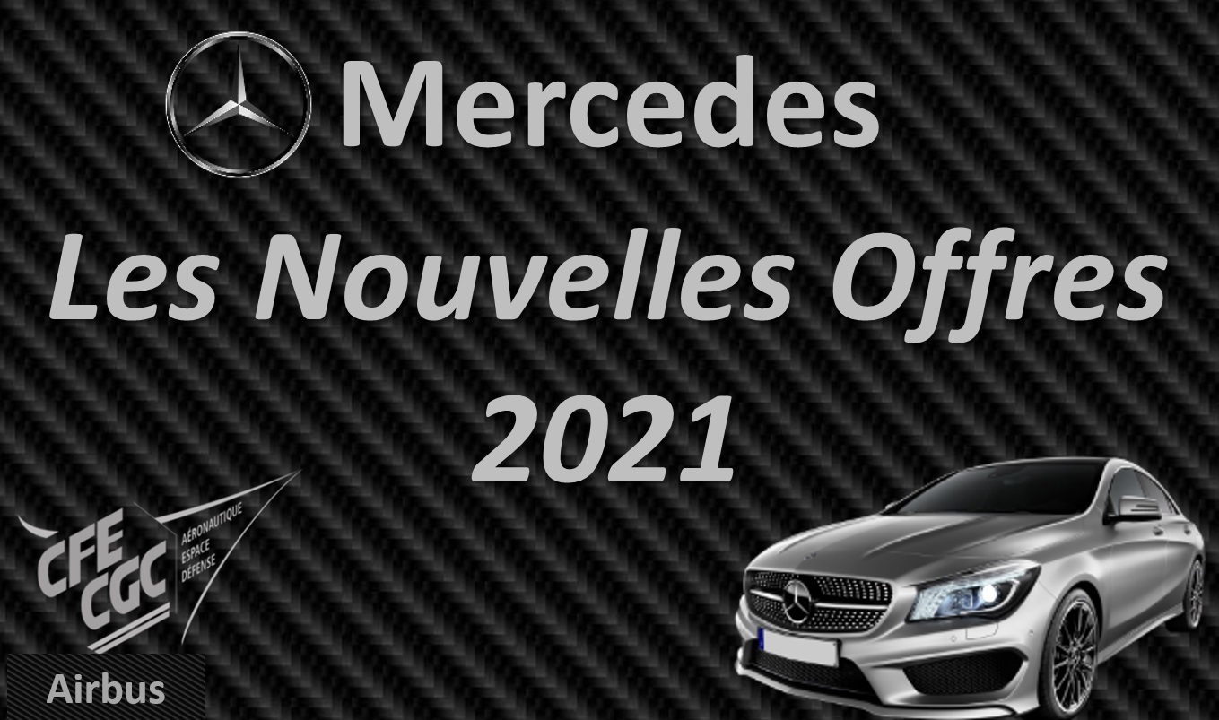 Mercedes Benz : nouvelles offres 2021